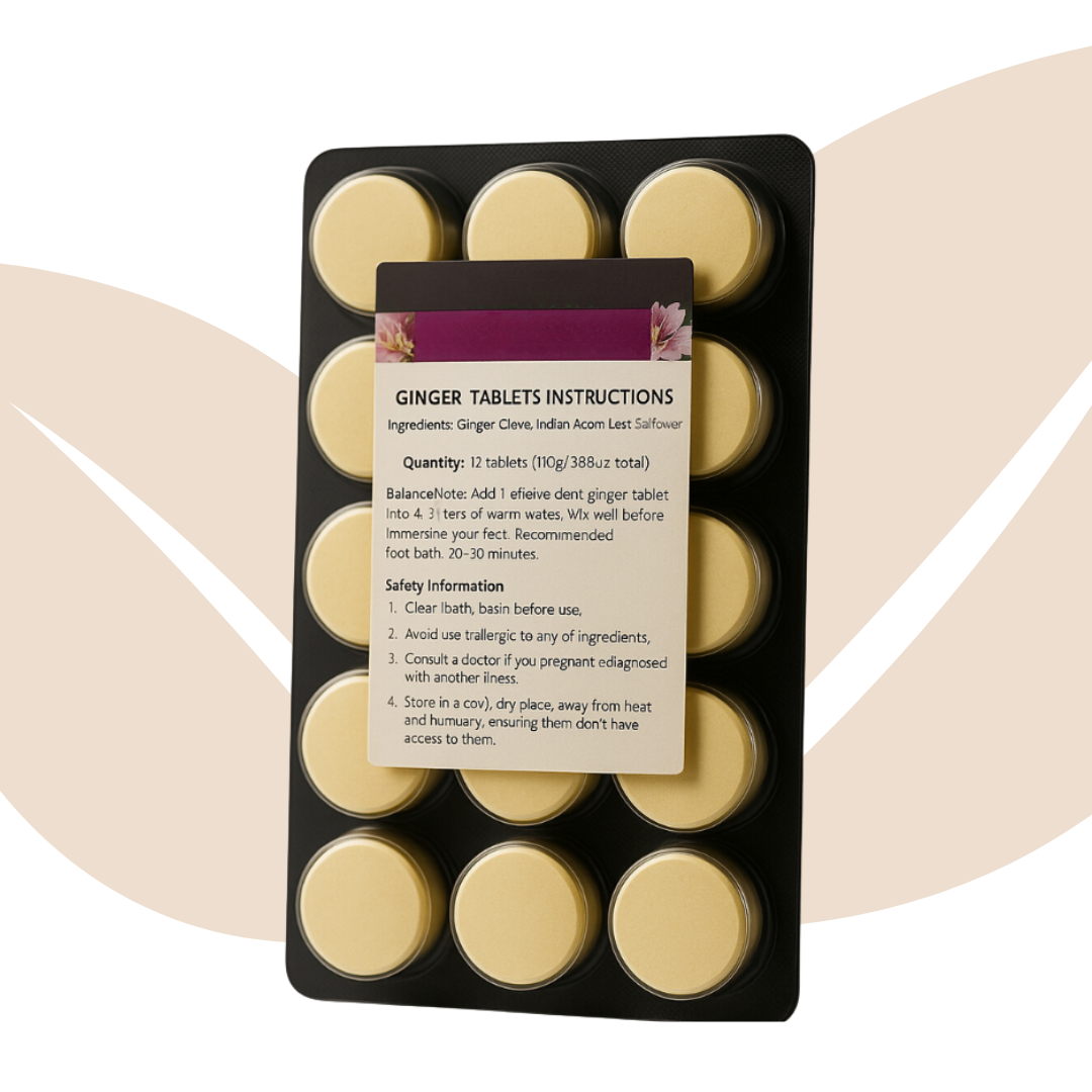HydroDetox™ Ginger Tablets (15 Pack)