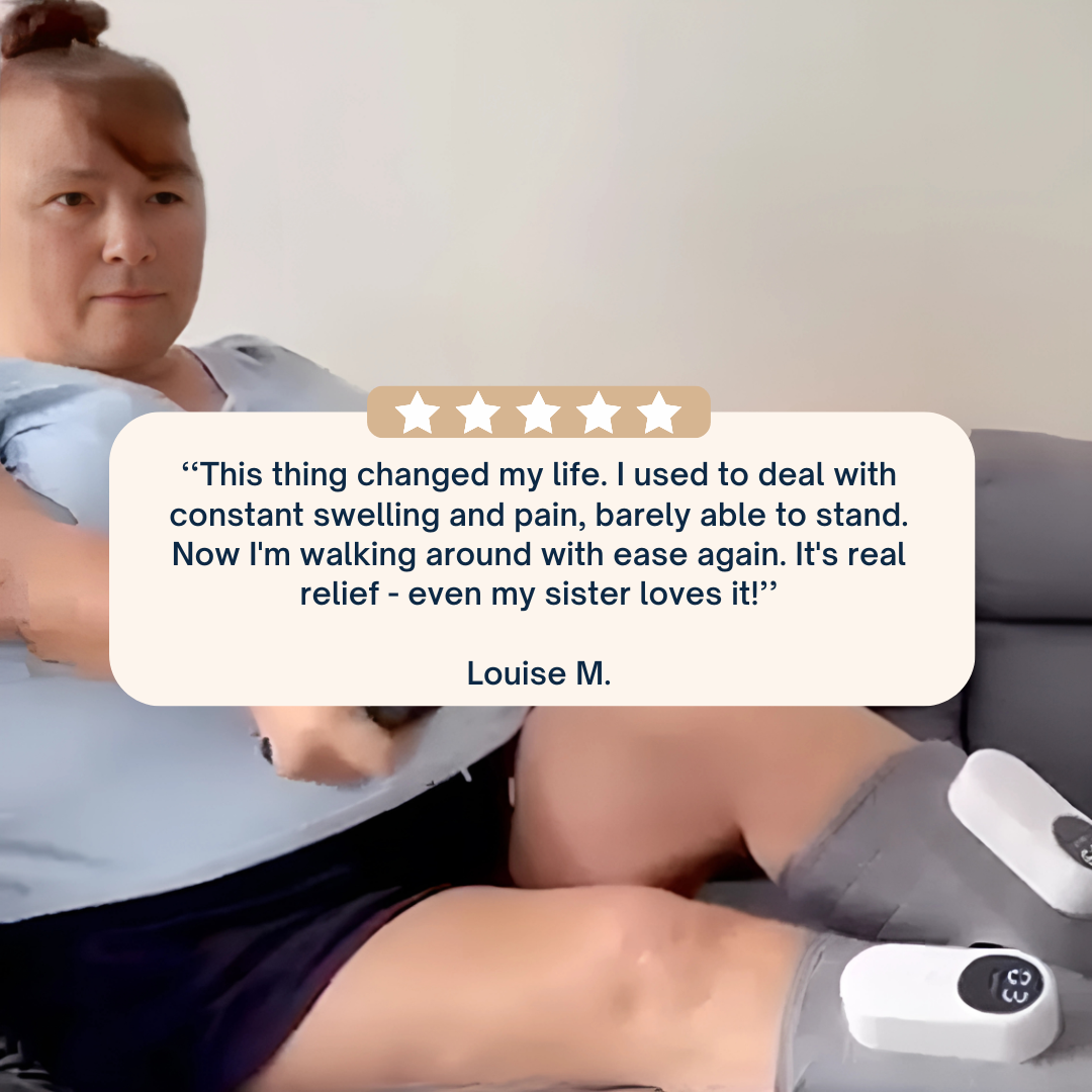VenaLisse™ Leg massager for leg swelling, Leg Edema Relief