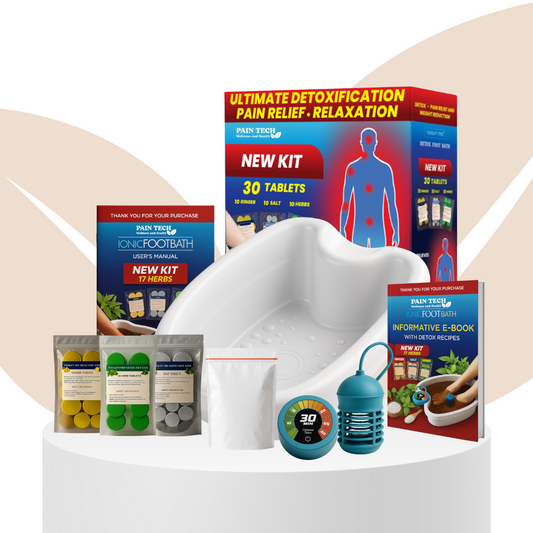 VitaSole™ Ionic Foot Spa (Upgraded) Home Detox & Energy Boost