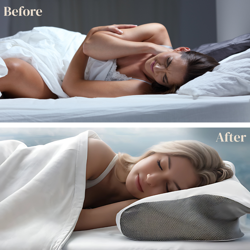 DreamLift™ Neck Pillow - Orthopedic Cervical Pillow Memory Foam