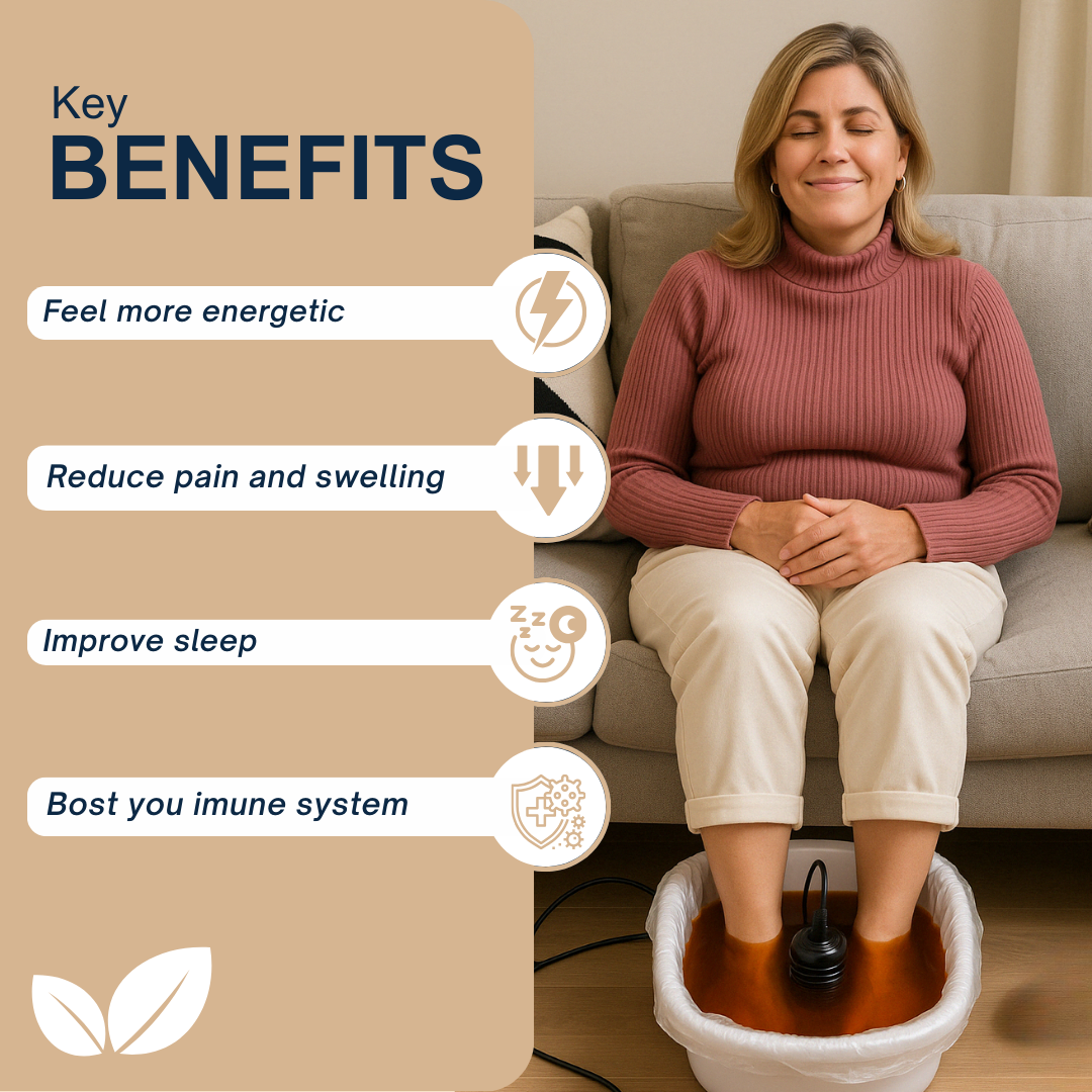 PainTech™ Ionic Foot Spa - Feel Detoxed And Cleansed At Home!
