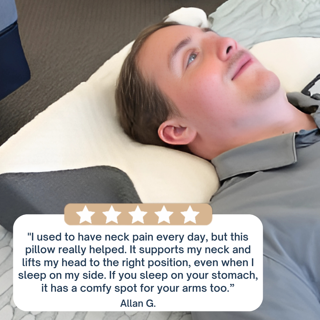 DreamLift™ Neck Pillow - Orthopedic Cervical Pillow Memory Foam