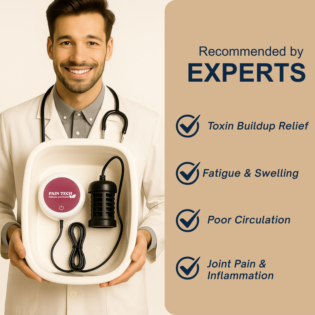 PainTech™ Ionic Foot Spa - Feel Detoxed And Cleansed At Home!