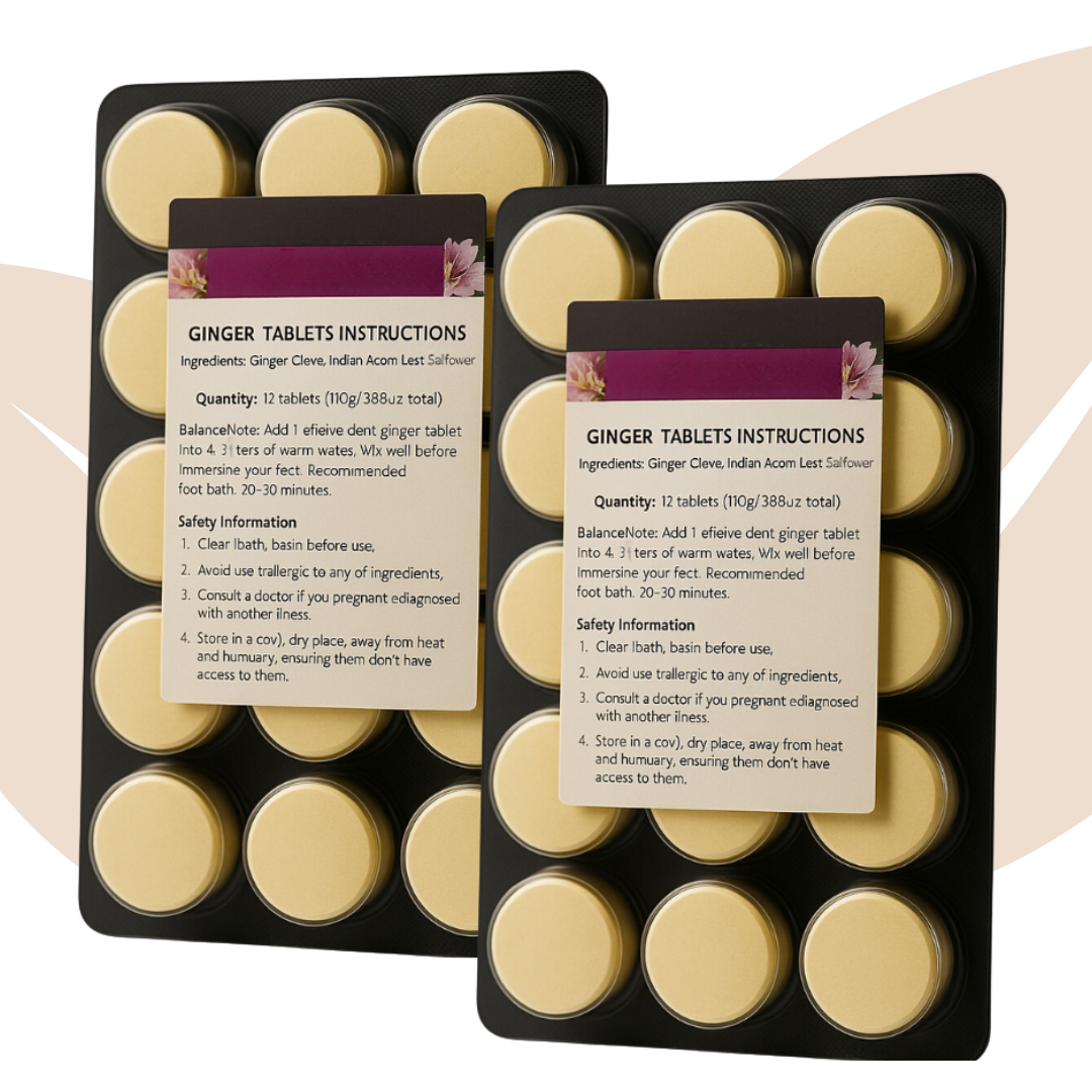 HydroDetox™ Ginger Tablets (15 Pack)