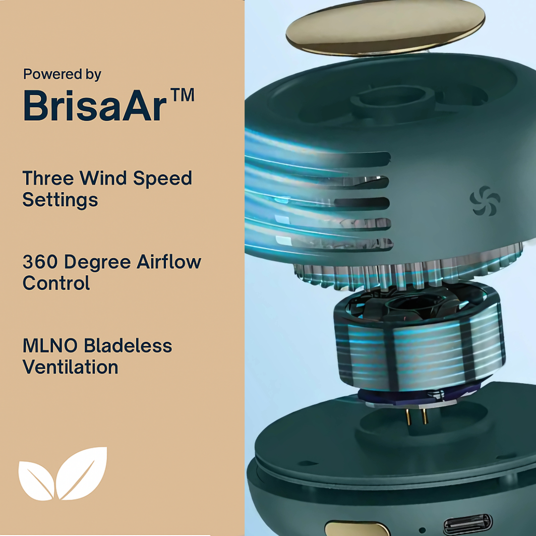 BrisaAr™ -  Bladeless Fan