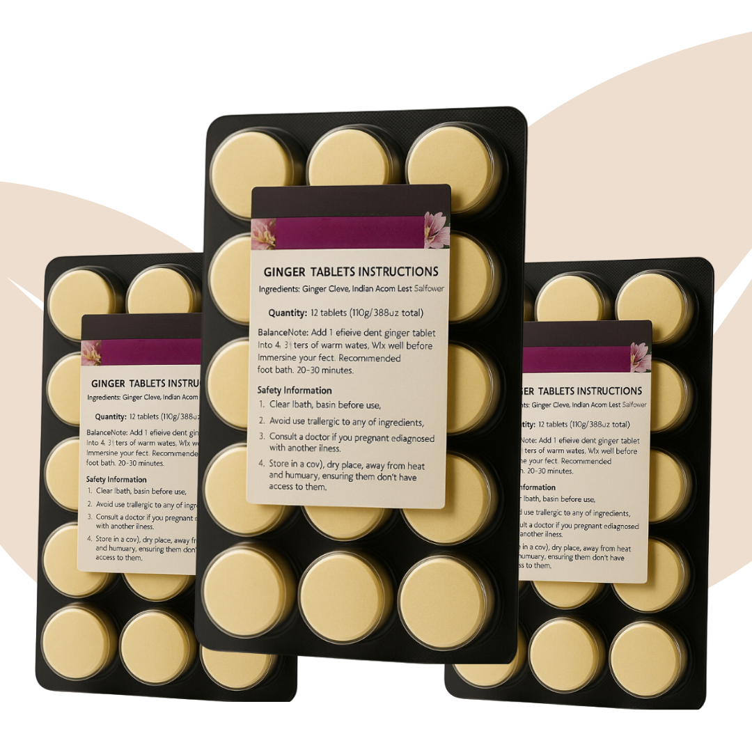 HydroDetox™ Ginger Tablets (15 Pack)