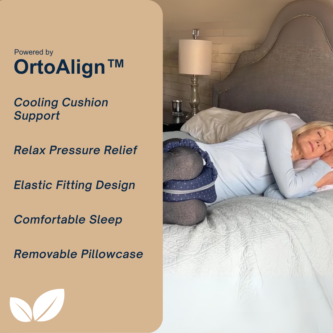 OrtoAlign - Pillow for Side Sleepers, Orthopedic pillow, Back & Sciatica