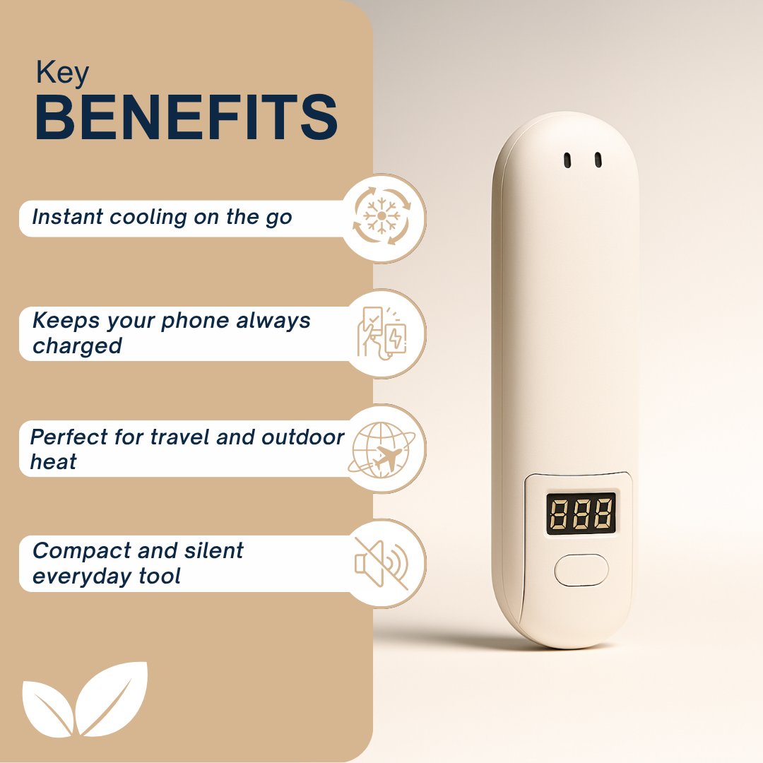 BreezeJet™ Handheld Fan