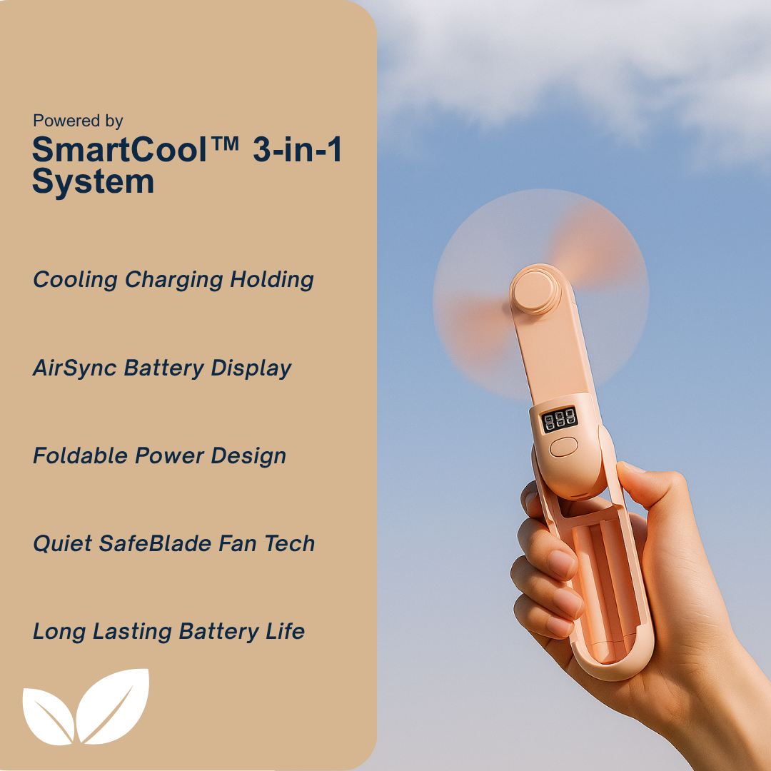 BreezeJet™ Handheld Fan
