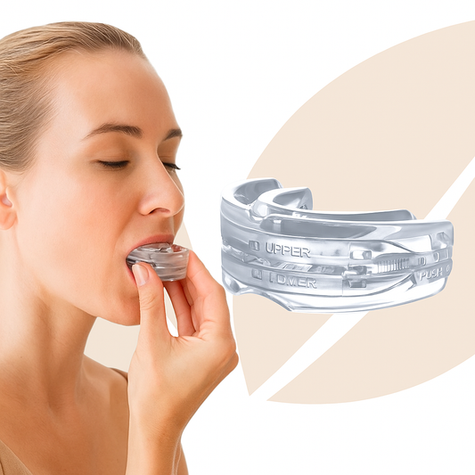 NoSnore Flex™ Anti Snoring - Snoring Mouth Piece - Adjustable Custom Impression Snore Device