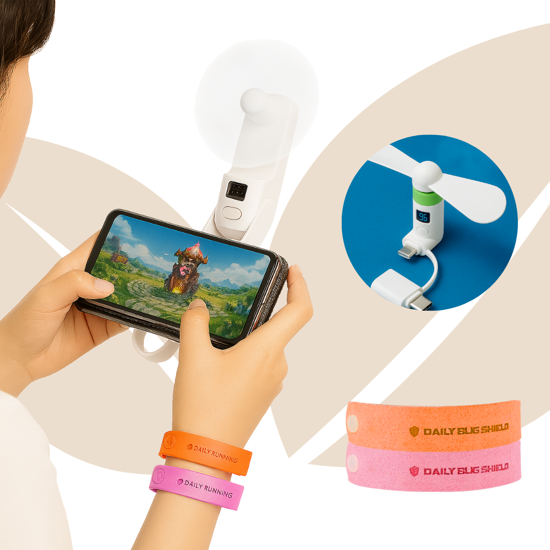 BreezeJet™ Handheld Fan
