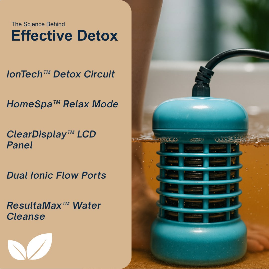 VitaSole™ Ionic Foot Spa (Upgraded) Home Detox & Energy Boost