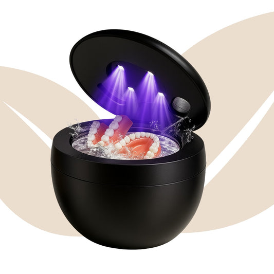 GlowGuard™ - Ultrasonic Cleaning Machine for Dentures, Retainers, Invisilgn e Dental devices