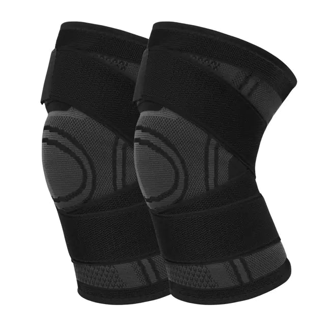 KneeCore Pro 3D - Compression Knee Support, Sleeves for Patellar Support Stability Straps