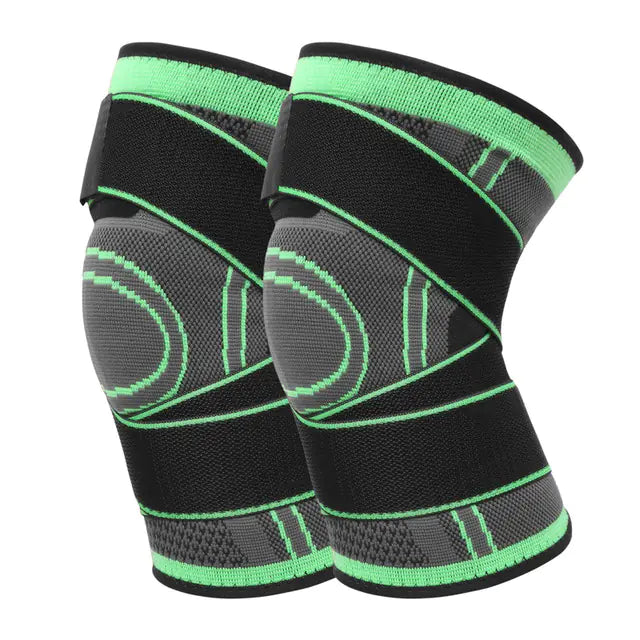 KneeCore Pro 3D - Compression Knee Support, Sleeves for Patellar Support Stability Straps
